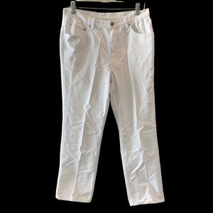 Chico’s Design White Jeans Stretch Chico’s Size 1.5 US Size M/L